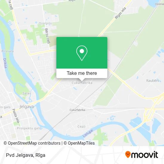 Pvd Jelgava map