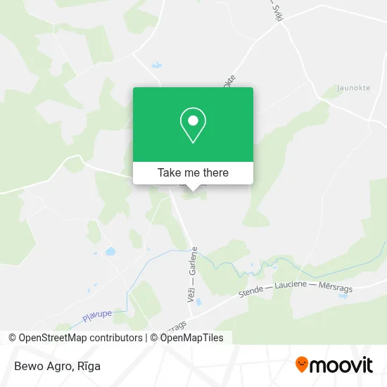 Bewo Agro map