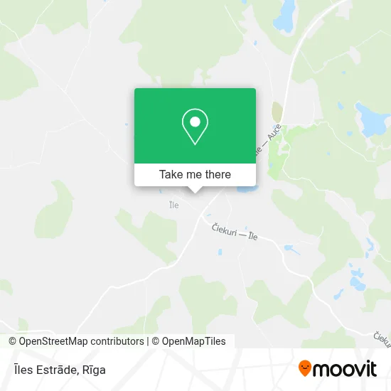 Īles Estrāde map