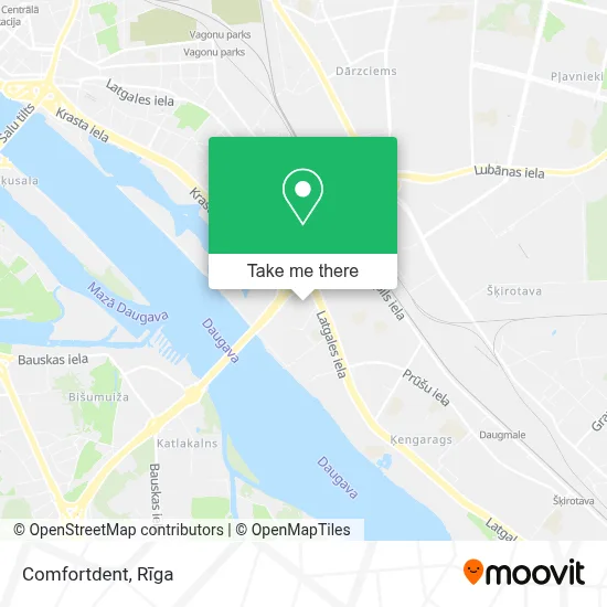 Comfortdent map