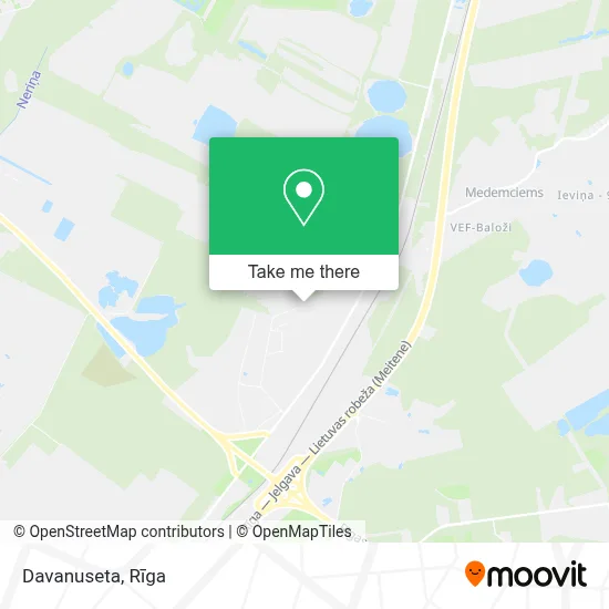 Davanuseta map