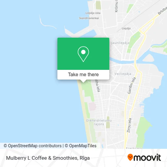 Mulberry L Coffee & Smoothies map