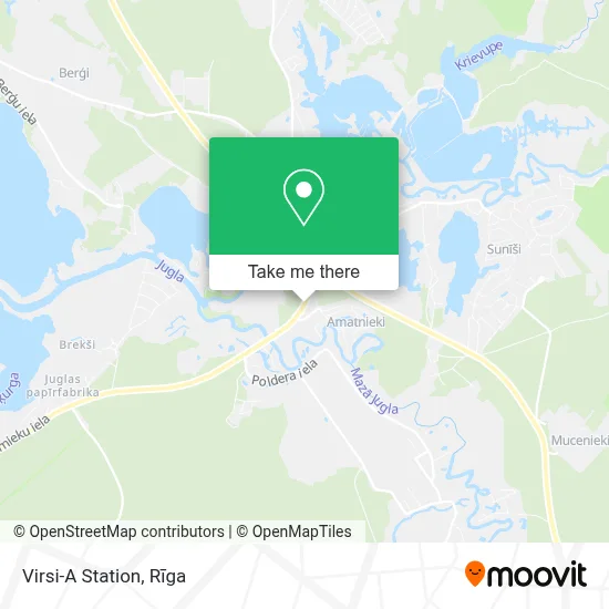 Virsi-A Station map