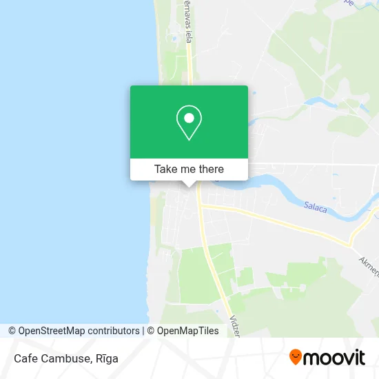 Cafe Cambuse map