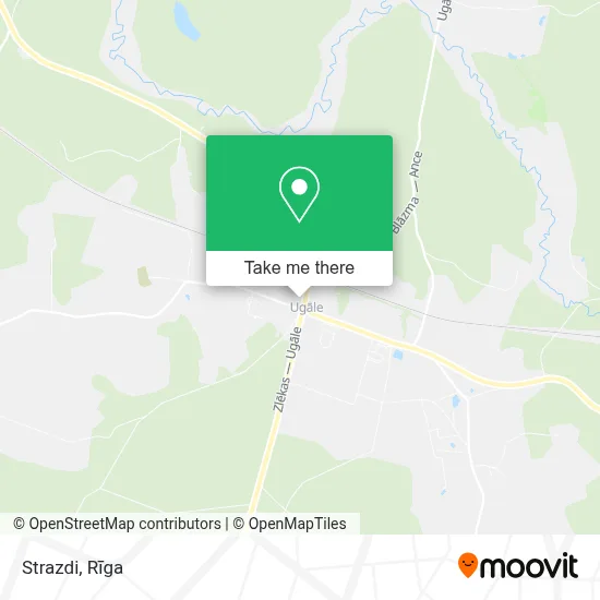 Strazdi map