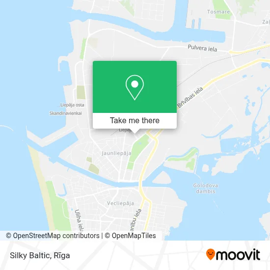Silky Baltic map