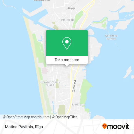 Matiss Pavitols map