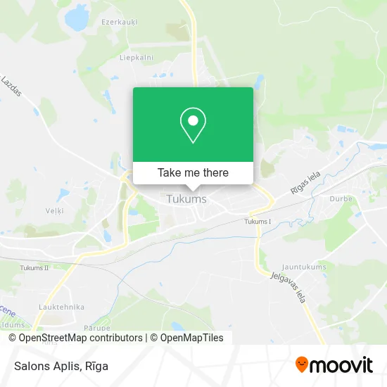 Salons Aplis map