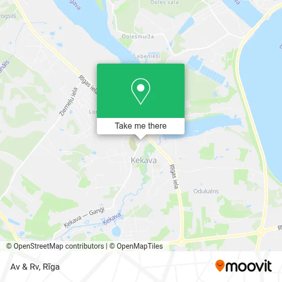 Av & Rv map