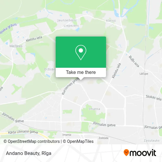 Andano Beauty map