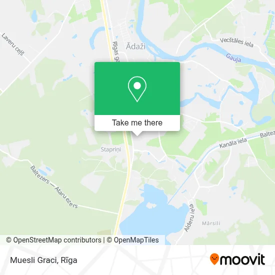 Muesli Graci map