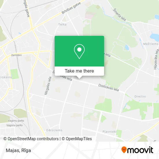 Majas map