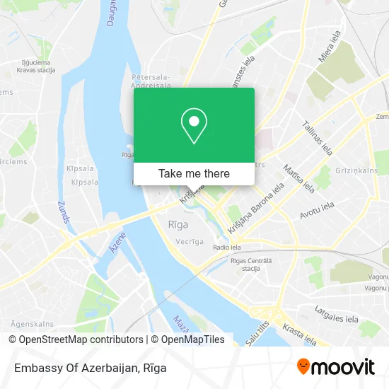Embassy Of Azerbaijan map
