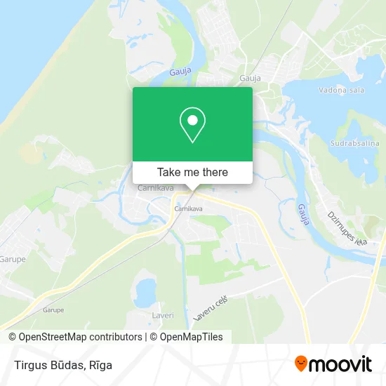Tirgus Būdas map