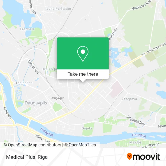 Medical Plus map
