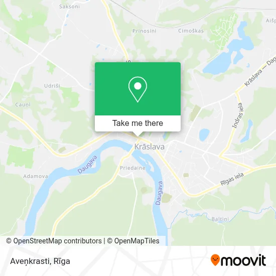 Aveņkrasti map
