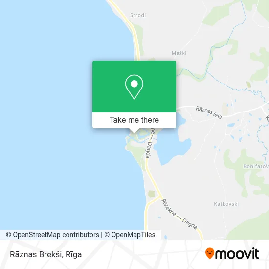 Rāznas Brekši map