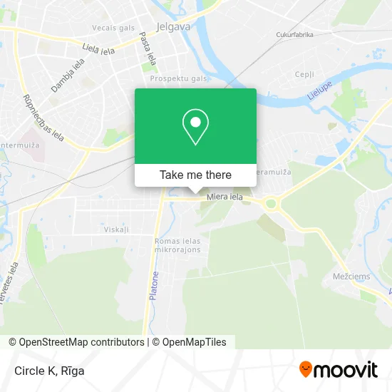 Circle K map