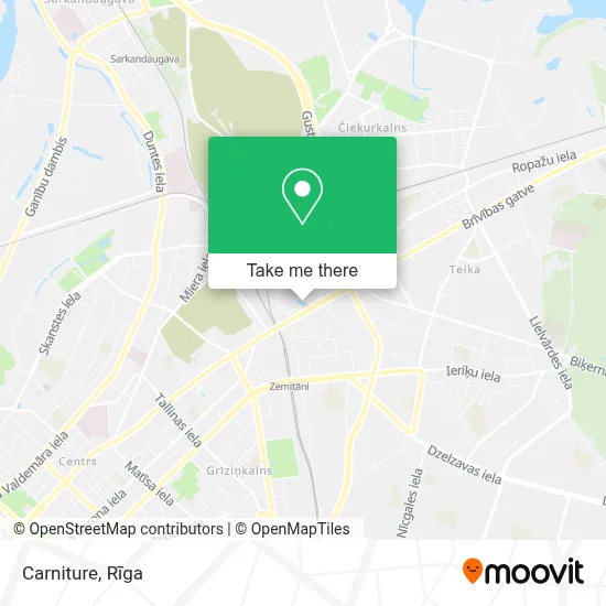 Carniture map