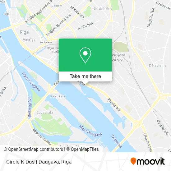 Circle K Dus | Daugava map