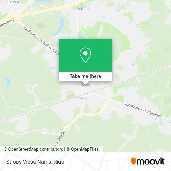 Strops Viesu Nams map