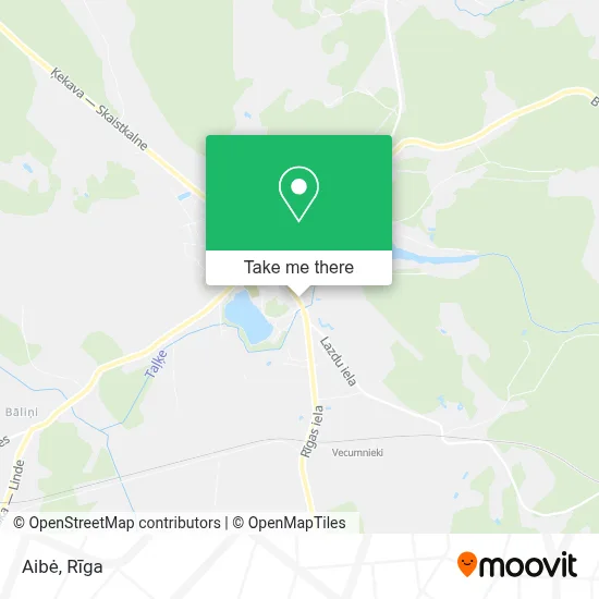 Aibė map