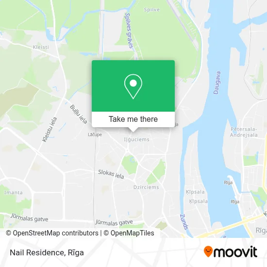 Nail Residence map