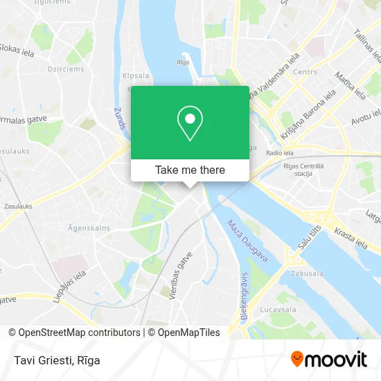 Tavi Griesti map