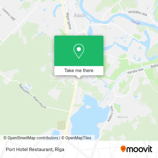 Port Hotel Restaurant map