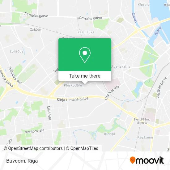 Buvcom map