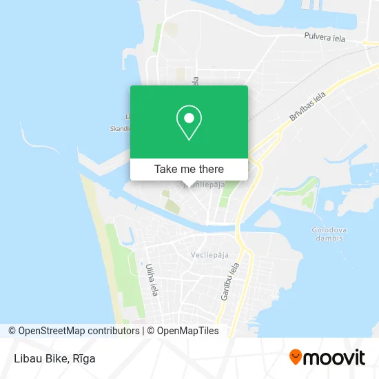 Libau Bike map