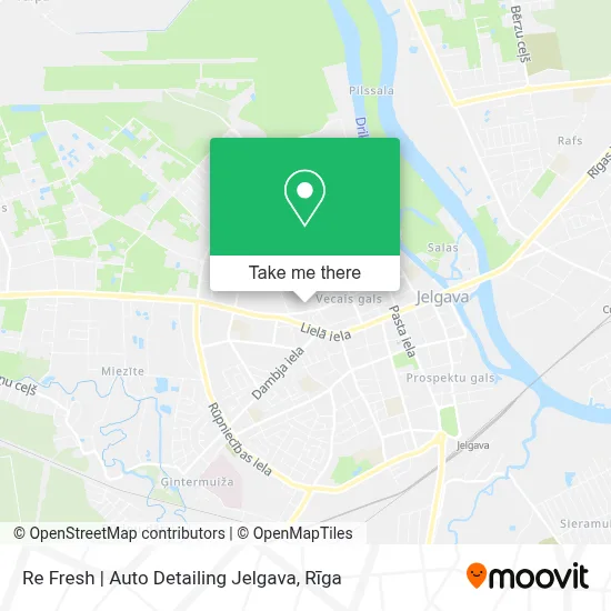 Re Fresh | Auto Detailing Jelgava map