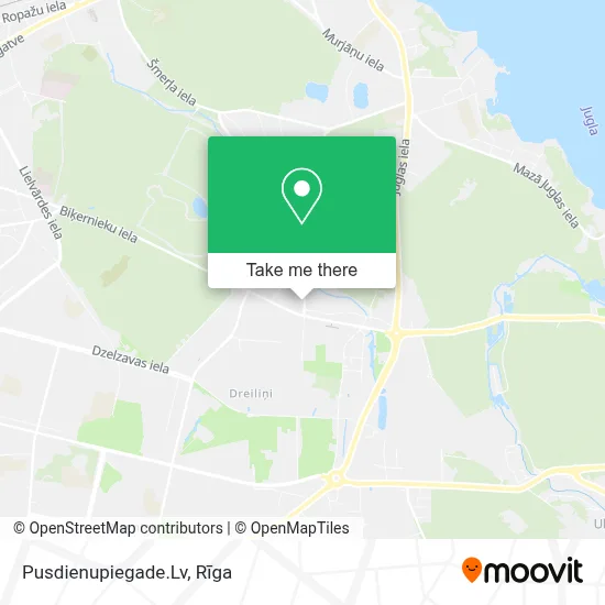 Pusdienupiegade.Lv map