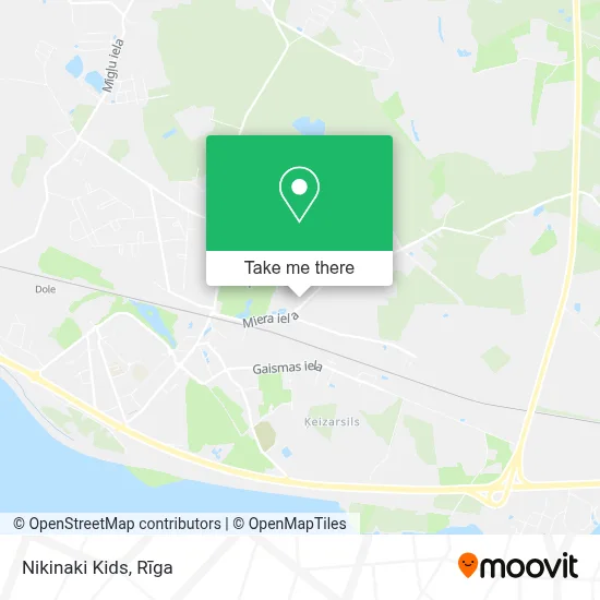 Nikinaki Kids map