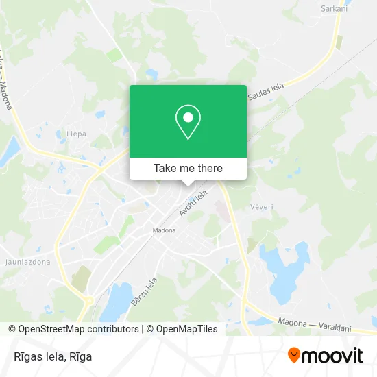 Rīgas Iela map