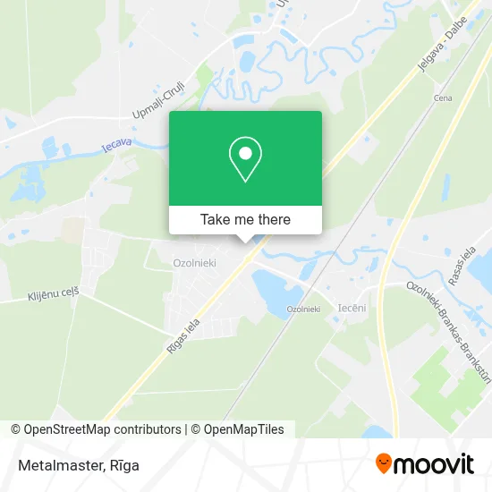 Metalmaster map