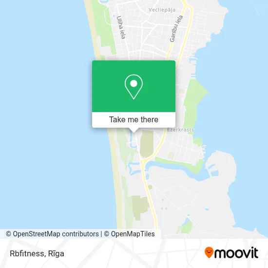 Rbfitness map