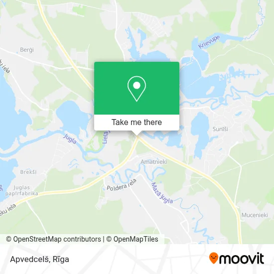 Apvedcelš map