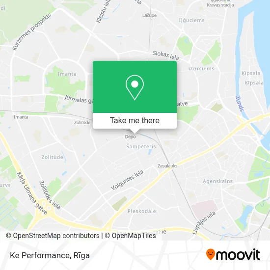 Ke Performance map