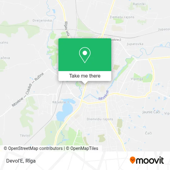 Devol'E map