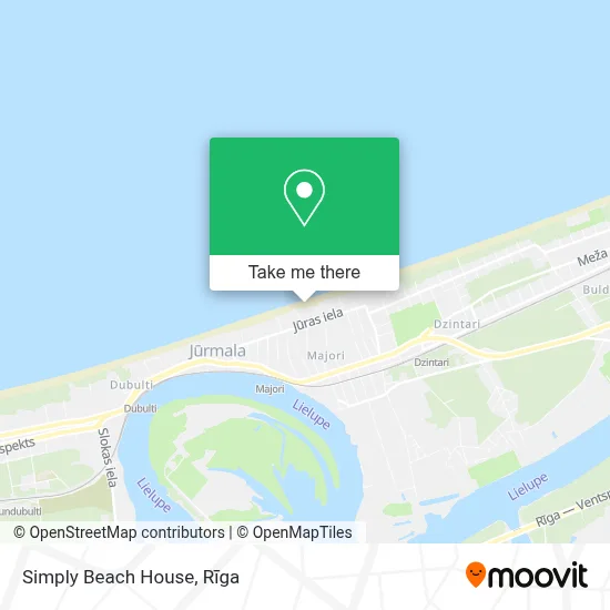 Simply Beach House map