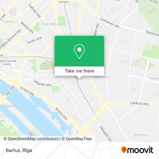 Barfus map