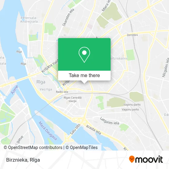 Birznieka map