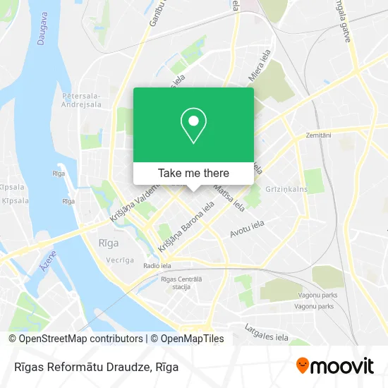 Rīgas Reformātu Draudze map