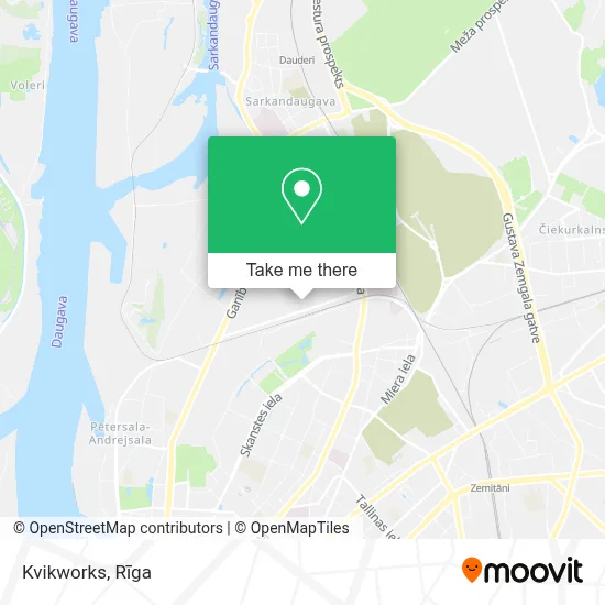 Kvikworks map