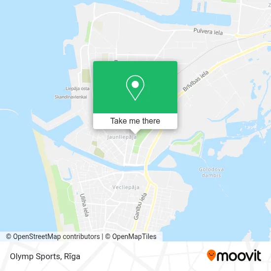 Olymp Sports map