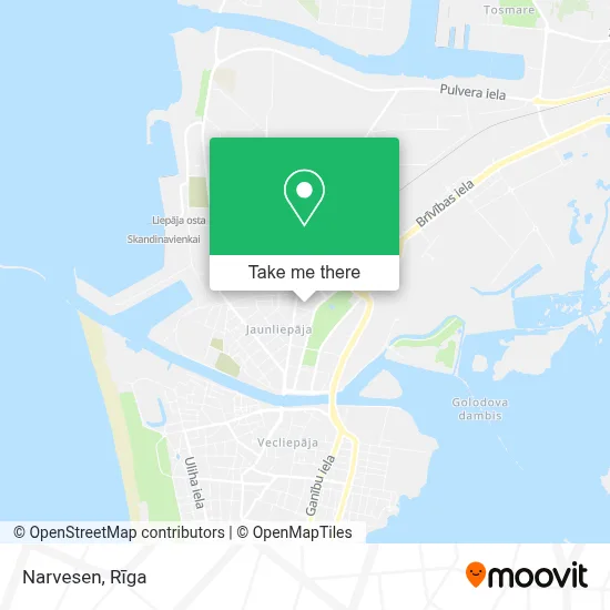 Narvesen map