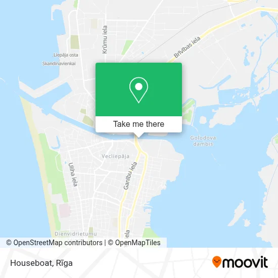 Houseboat map
