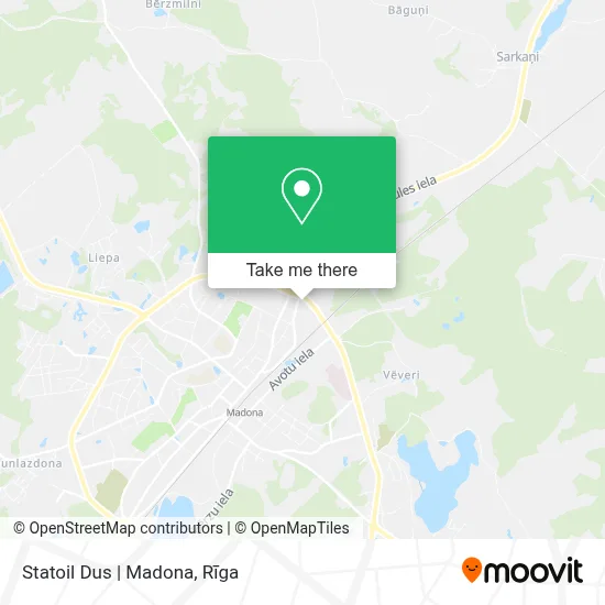 Statoil Dus | Madona map