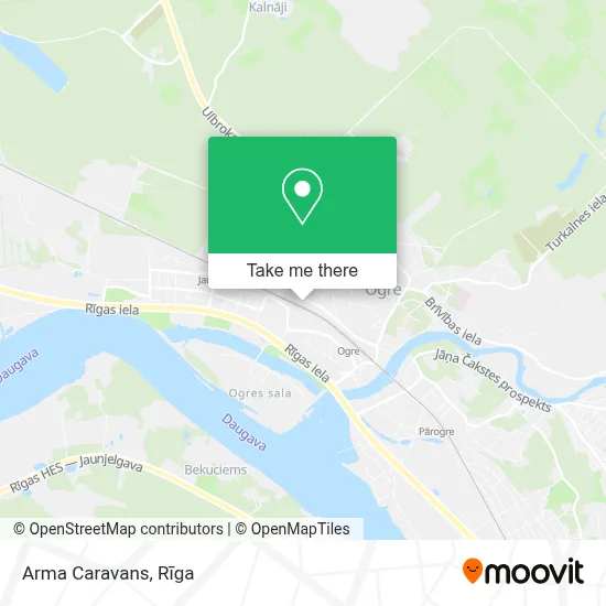 Arma Caravans map